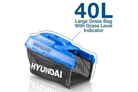 Hyundai 1600W/230V Electric Mulching Lawnmower - HYM3800E