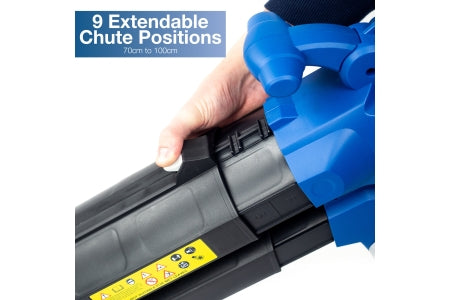 Hyundai 3-in-1 Electric Garden Vacuum, Leaf Blower & Mulcher