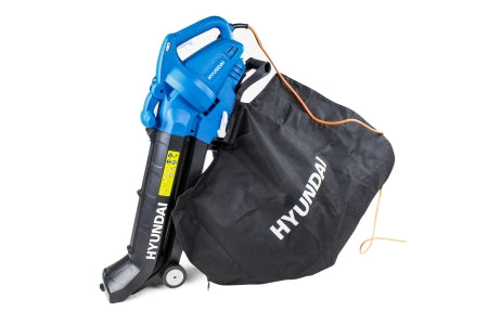 Hyundai 3-in-1 Electric Garden Vacuum, Leaf Blower & Mulcher