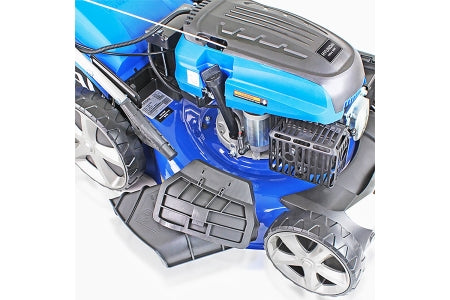 Hyundai 20"/51cm 196cc Electric-Start Self-Propelled Petrol Lawnmower - HYM510SPE