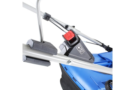 Hyundai 17"/42cm 139cc Electric-Start Self-Propelled Petrol Lawnmower HYM430SPE