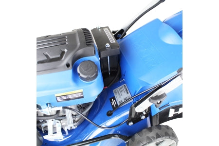 Hyundai 17"/42cm 139cc Electric-Start Self-Propelled Petrol Lawnmower HYM430SPE