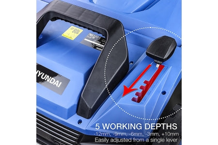 Hyundai 1800W Electric Lawn Scarifier / Aerator / Lawn Rake, 230V - HYSC1800E