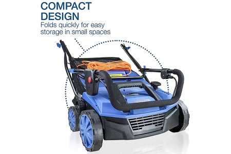 Hyundai 1800W Electric Lawn Scarifier / Aerator / Lawn Rake, 230V - HYSC1800E