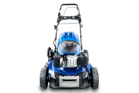 Hyundai  56cm 196cc 4-in-1 Electric-Start Self-Propelled Petrol Lawnmower - HYM560SPE