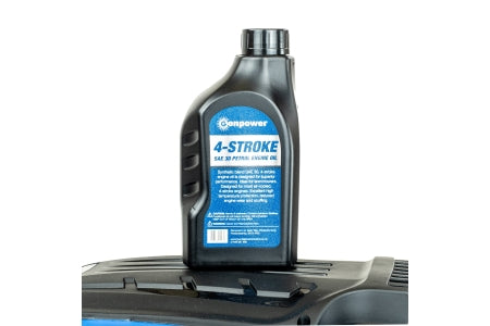 Hyundai  56cm 196cc 4-in-1 Electric-Start Self-Propelled Petrol Lawnmower - HYM560SPE