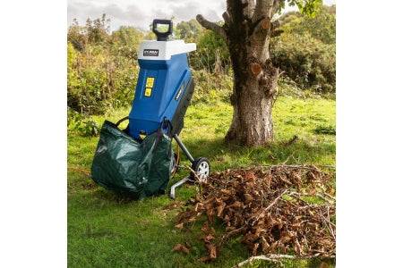 Hyundai Electric Garden Shredder, 2400W/2.4kW, 230v HYCH2400E
