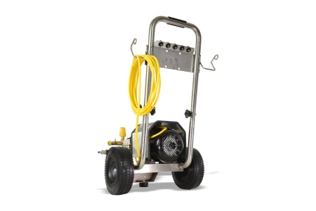 V-TUF 240T - 240V Compact, Industrial, Mobile Electric Pressure Washer - 1450psi, 100Bar, 12L/min