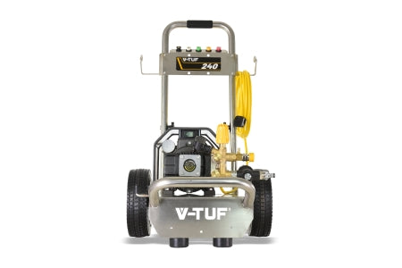 V-TUF 240T - 240V Compact, Industrial, Mobile Electric Pressure Washer - 1450psi, 100Bar, 12L/min
