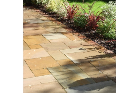Indian Sandstone - 18mm Project Pack - Sunset Buff - 19.52m2