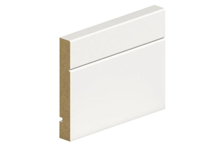SAM5379 V Groove / Single Groove Dual purpose Skirting 14.5 x 119mm x 4.2M - Pack of 4