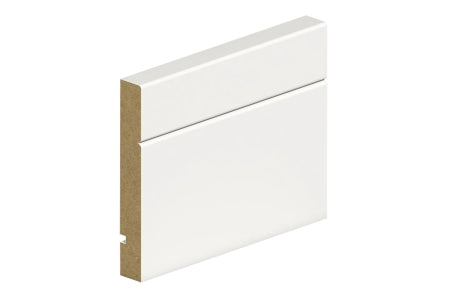 SAM5379 V Groove / Single Groove Dual purpose Skirting 14.5 x 94mm x 4.2M - Pack of 4