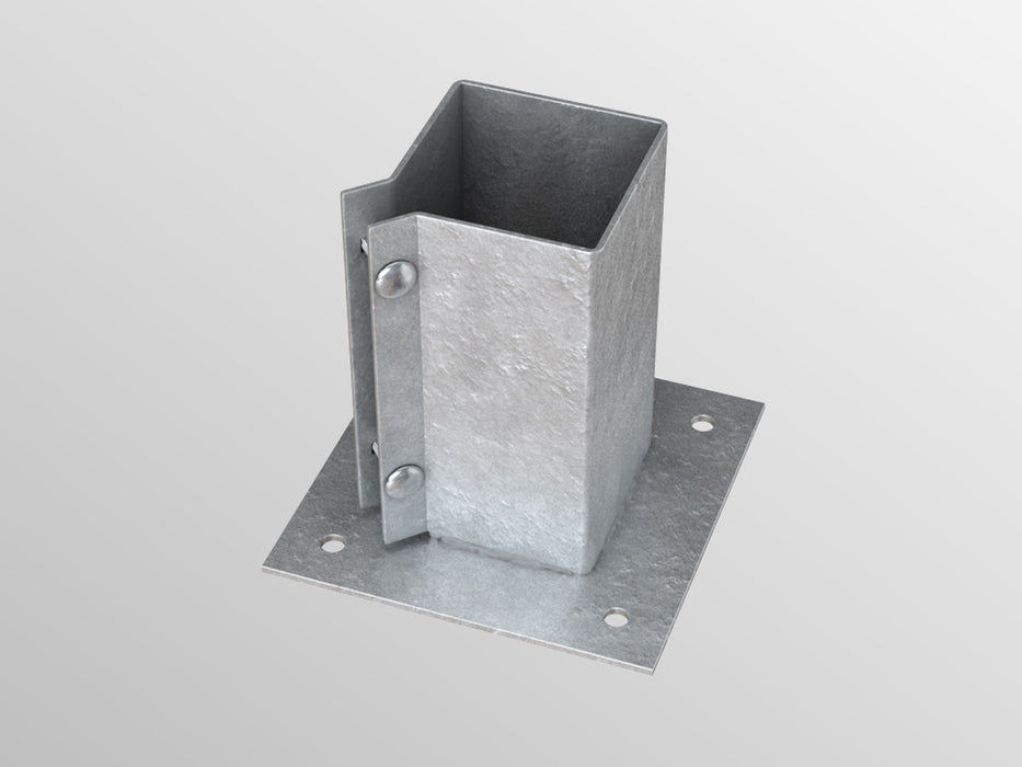 G/PS1 Galvanised Bolt Down Post Shoe
