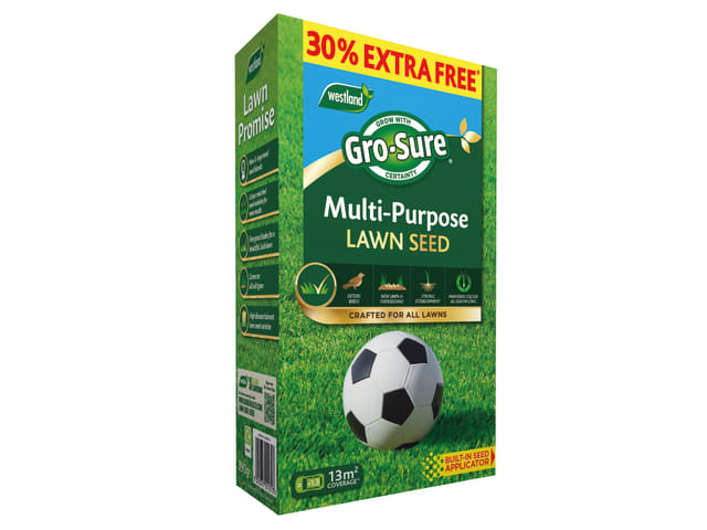 Gro-Sure Multi-Purpose Lawn Seed 10m² +30% Free