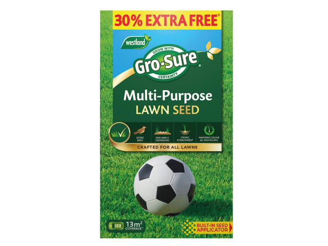 Gro-Sure Multi-Purpose Lawn Seed 10m² +30% Free