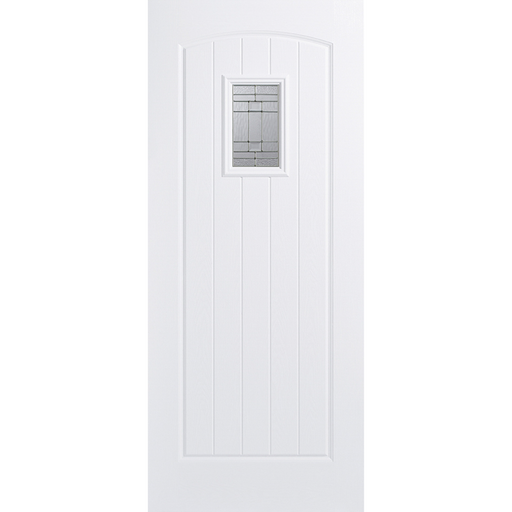 GRP COTTAGE WHITE GLAZED 1L