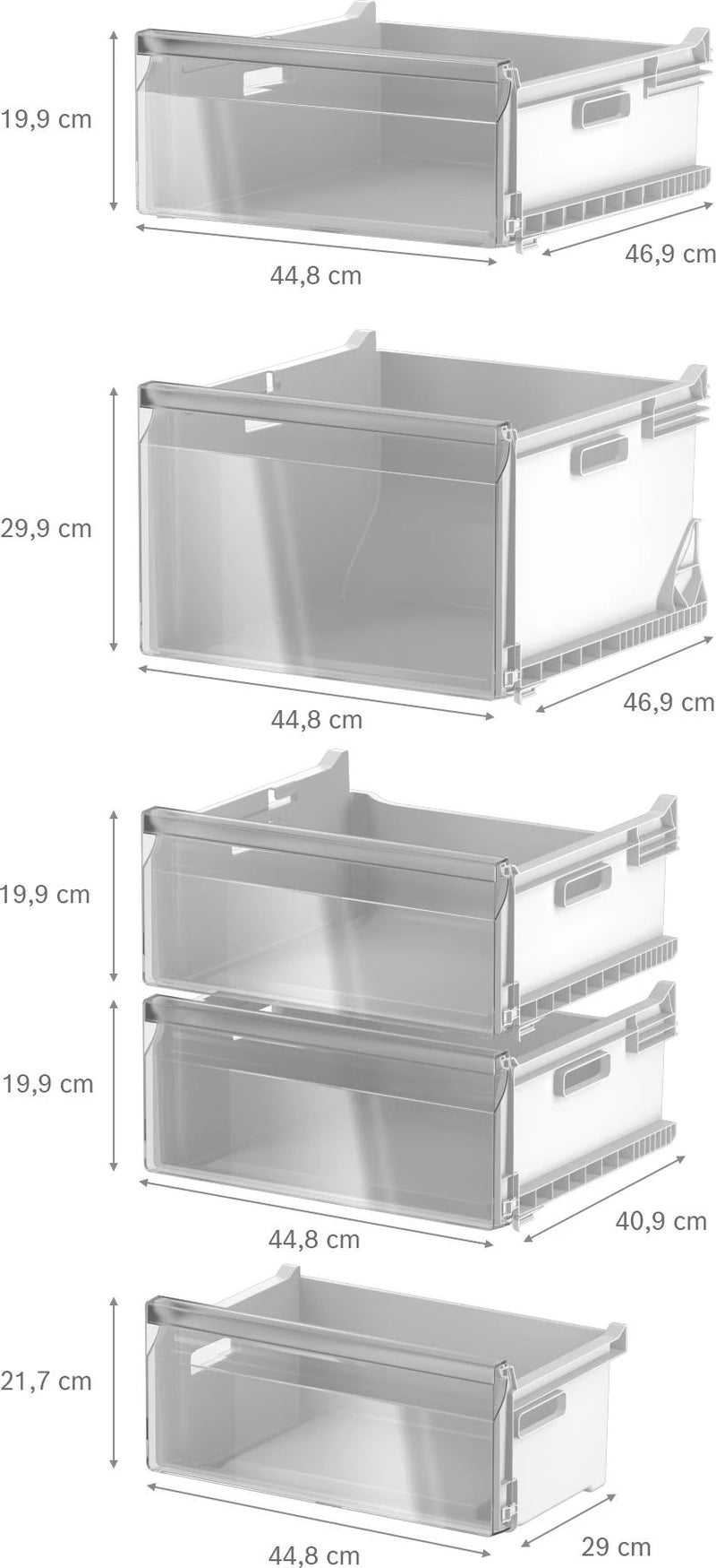 Bosch Series 4 GSN36VWDGG F/S Total No Frost Tall Freezer - White
