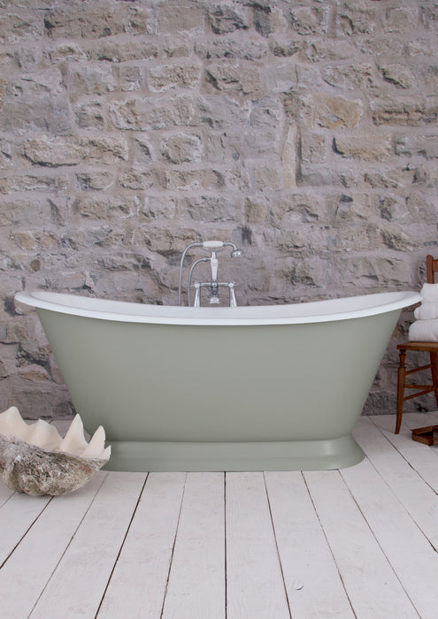 Hurlingham Galleon Freestanding Cast Iron Bath 1675 x 715mm
