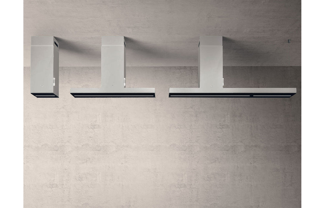 Elica Haiku 120cm Island Hood - Black