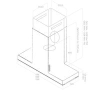 Elica Haiku 90cm Chimney Hood