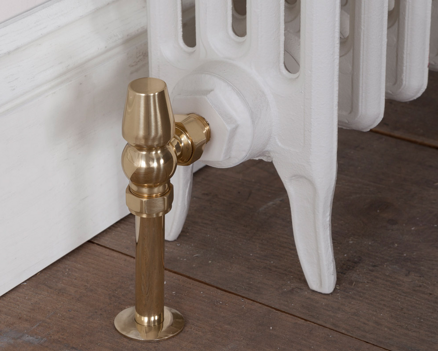 Carron Kingsgrove Thermostatic Valve- Unlacquered Brass Finish