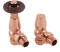 Carron Kingsgrove Thermostatic Valve- Unlacquered Copper Finish