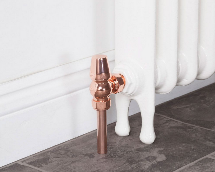 Carron Kingsgrove Thermostatic Valve- Unlacquered Copper Finish