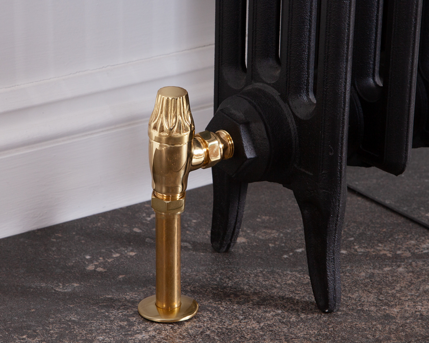 Carron Crocus Thermostatic Valve- Lacquered Brass Finish