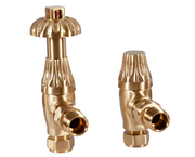 Carron Crocus Thermostatic Valve- Lacquered Brushed Brass