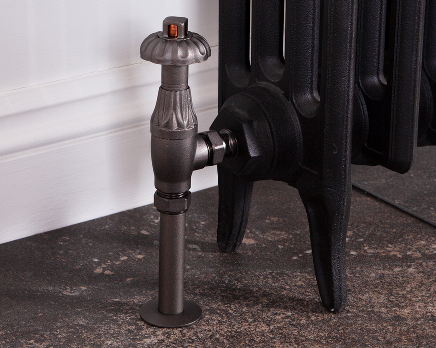 Carron Crocus Thermostatic Valve- Pewter Finish