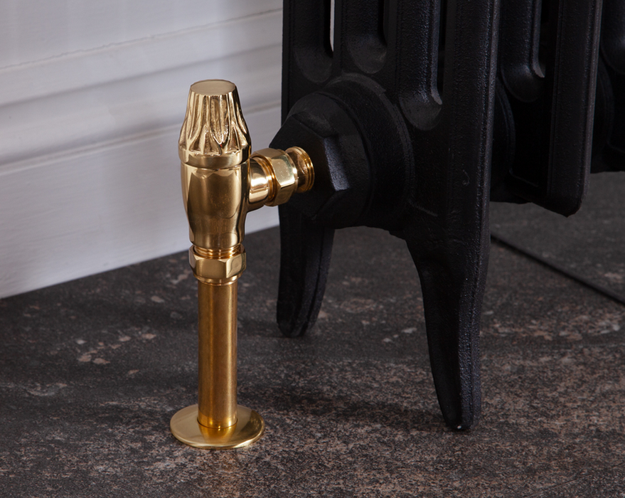 Carron Crocus Manual Valve- Lacquered Brass