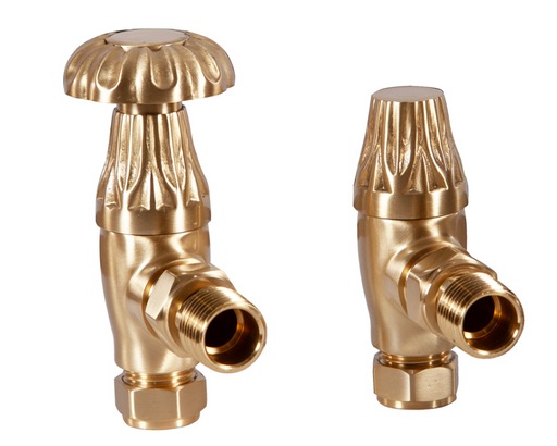 Carron Crocus Manual Valve- Lacquered Brushed Brass