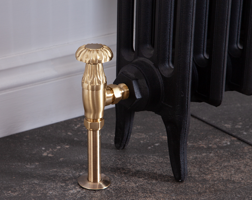 Carron Crocus Manual Valve- Lacquered Brushed Brass