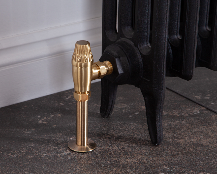 Carron Crocus Manual Valve- Lacquered Brushed Brass