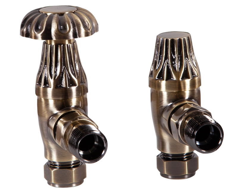 Carron Crocus Manual Valve- Lacquered Antique Bras