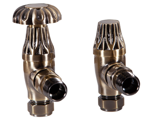 Carron Crocus Manual Valve- Lacquered Antique Bras