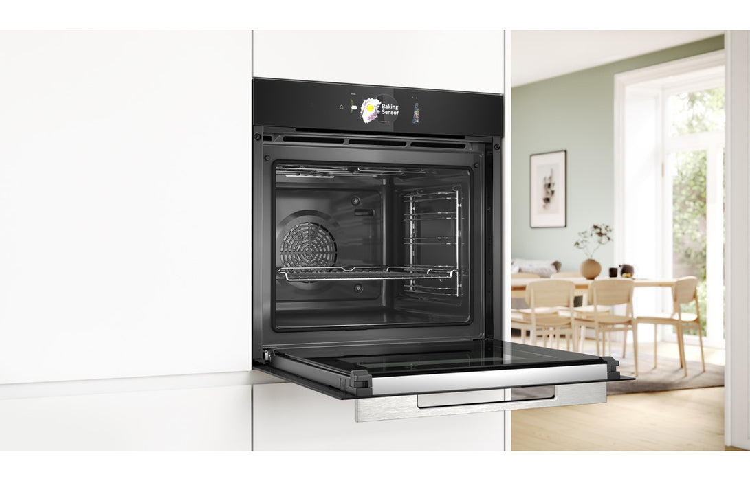 Bosch Series 8 HBG7784B1 Single Pyrolytic Oven - Black