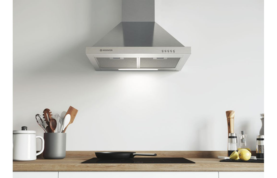 Hoover H300 HCE160X/1 60cm Chimney Hood - St/Steel