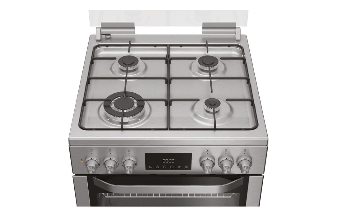 Hotpoint HDD6GDC2WX Dual Fuel Cooker - St/Steel