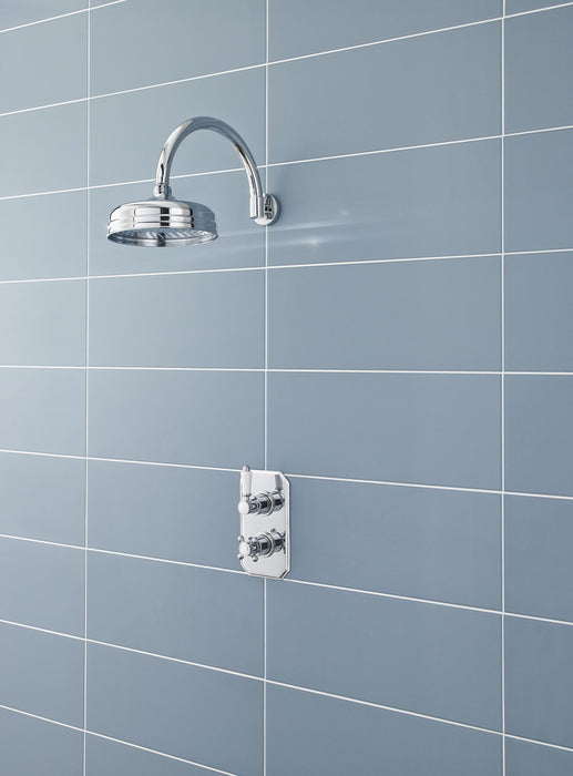 Chrome Fixed Shower Head