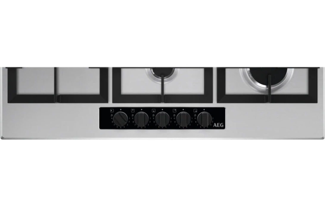 AEG HGB95522YM 90cm Gas Hob - St/Steel