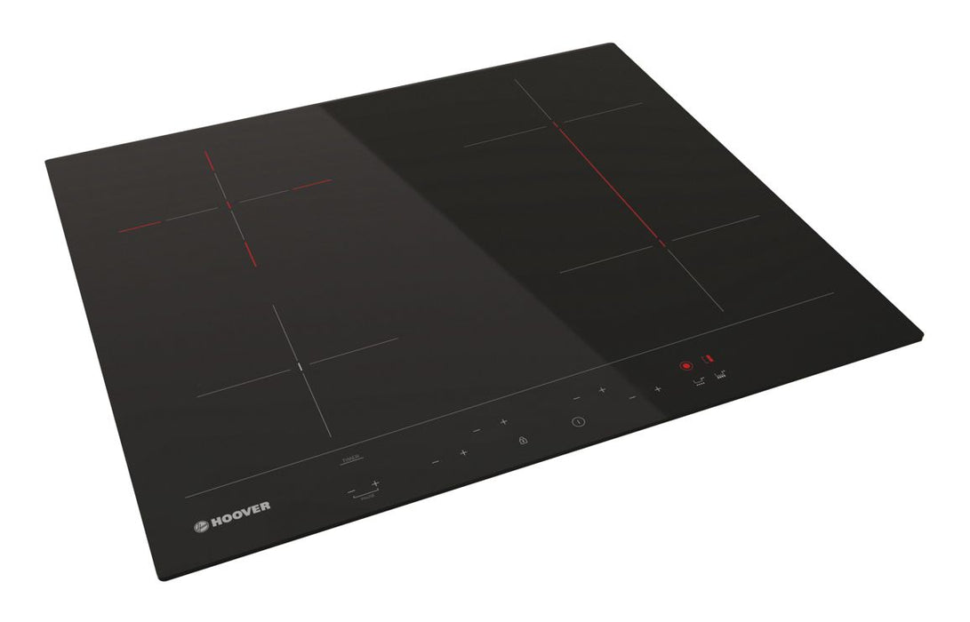 Hoover H300 HH64DBB3P 60cm Ceramic Hob - Black Glass