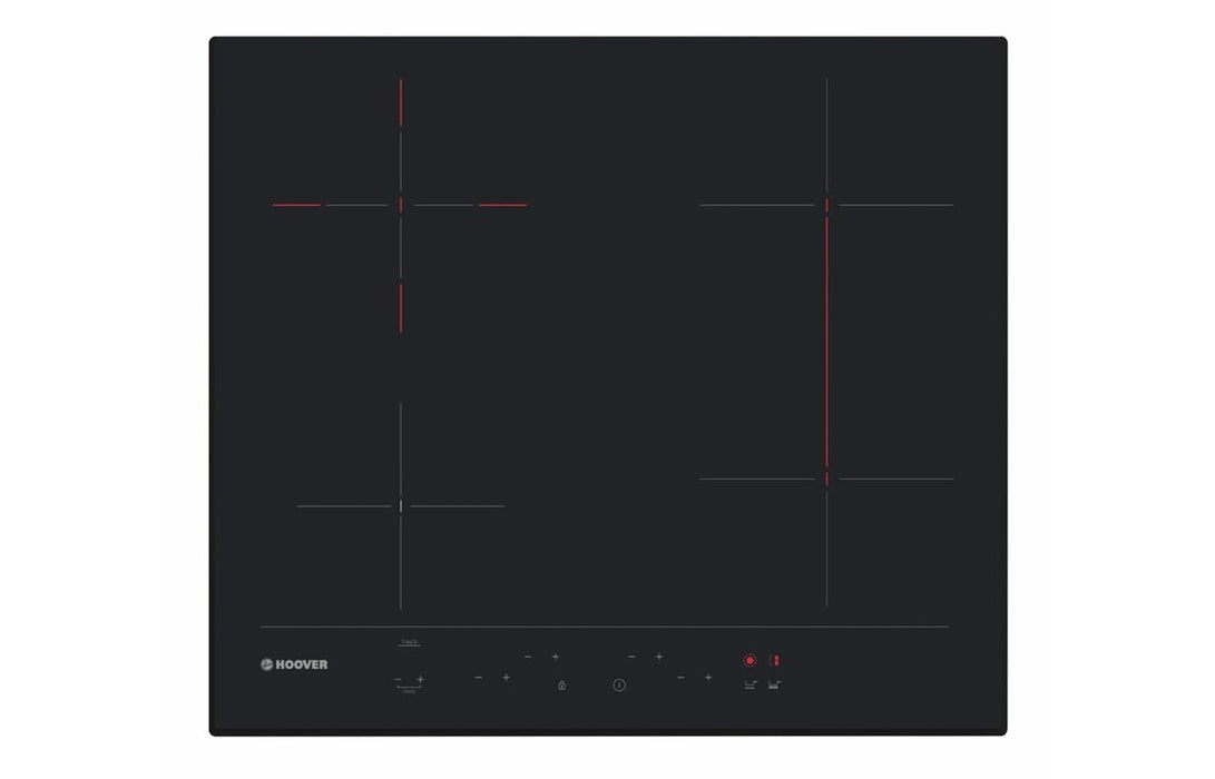 Hoover H300 HH64DBB3P 60cm Ceramic Hob - Black Glass