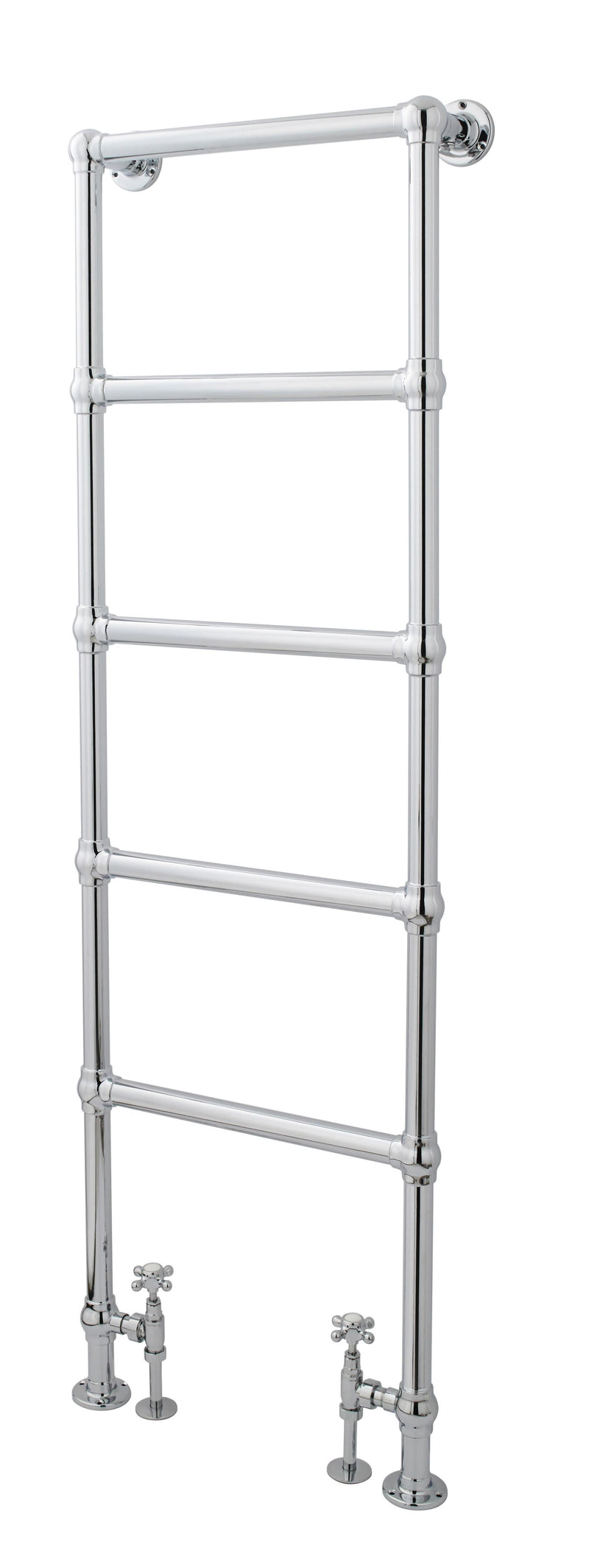 Old London Chrome 1549mm x 598mm Heated Towels Rails Horizontal Heated Towel Rail