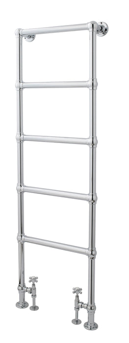 Old London Chrome 1549mm x 598mm Heated Towels Rails Horizontal Heated Towel Rail