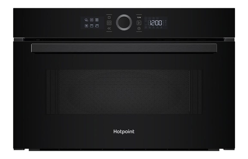 Hotpoint HMD44MBUK B/I 1000W Microwave & Grill - Black