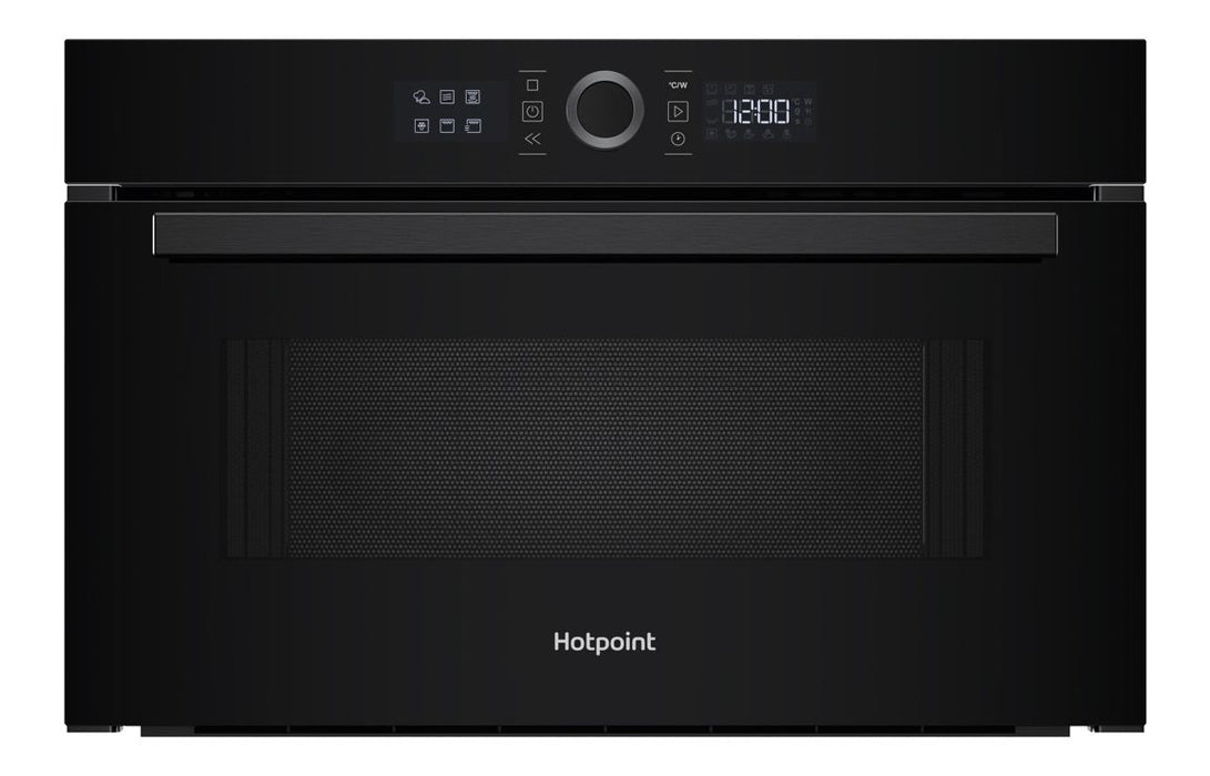 Hotpoint HMD44MBUK B/I 1000W Microwave & Grill - Black