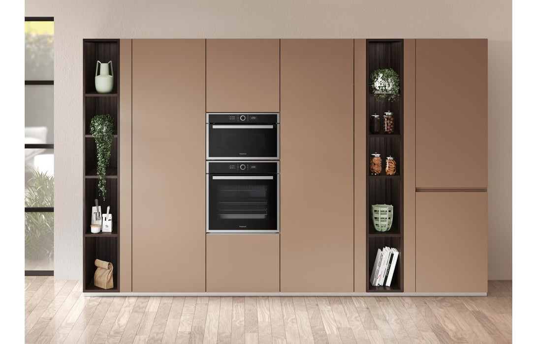 Hotpoint HMD44MXUK B/I 1000W Microwave & Grill - St/Steel