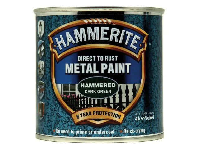 Direct To Metal Hammered Dark Green 250ml