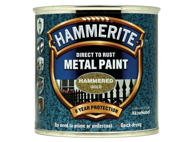 Direct To Metal Hammered Gold 250ml